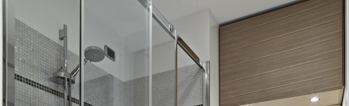 Frosted Glass Shower Doors in St. Cloud, FL